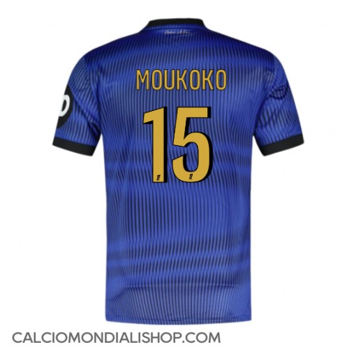 Maglie da calcio OGC Nice Youssoufa Moukoko #15 Terza Maglia 2024-25 Manica Corta